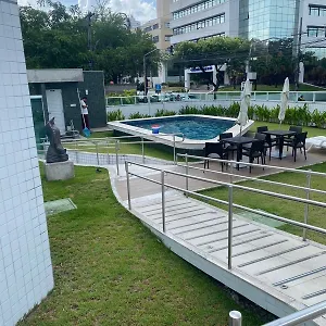  Apartamento Flat Que Acomoda Ate 4 Pessoas Boa Viagem-recife Brasil